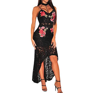 yuye-xthriv Evening Party Bodycon Maxi Dress