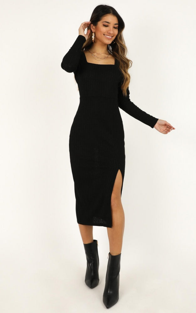 Enjoy The Moment Dress In Black