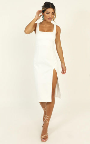 Mini Love Dress In White